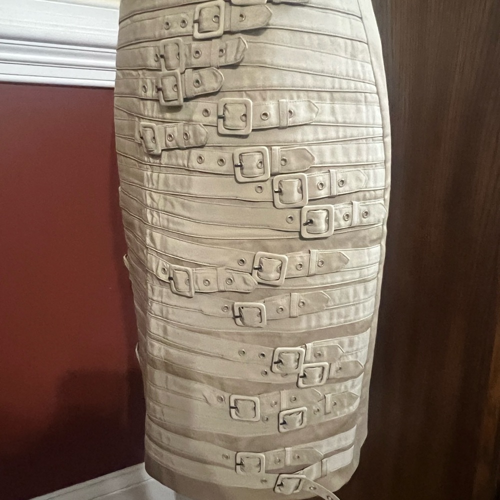 Per Se Unique Belted Skirt.. - Picture 4 of 6